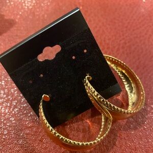 Elegant Gold Hoop Earrings